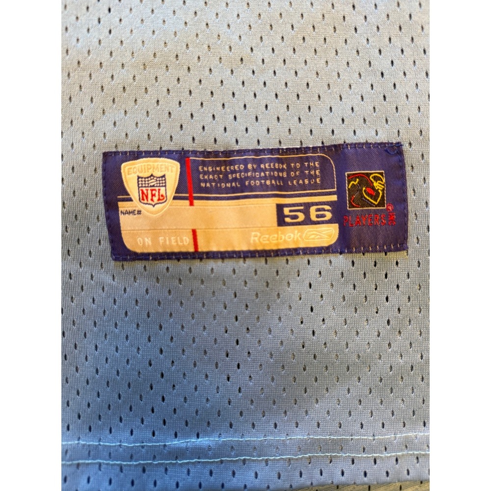 Reebok NFL Jersey Mens‎ 56 Blue Good Tomlinson 21 Chargers Powder Blue On Field - Picture 4 of 11